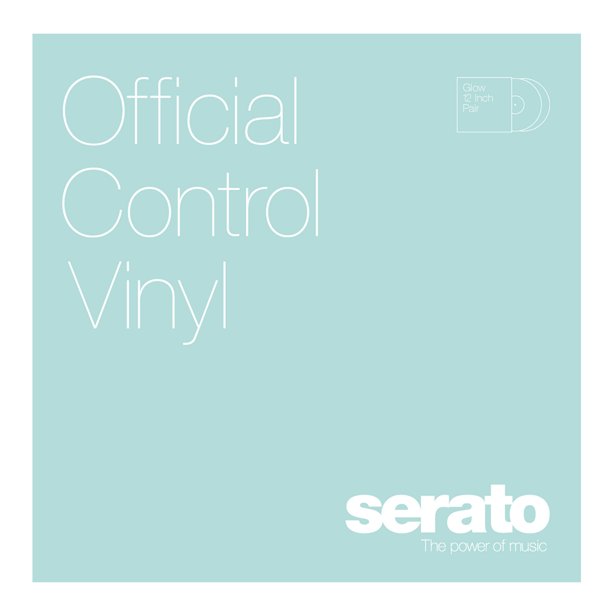 Serato Performance Control Vinyl Green (Pair)