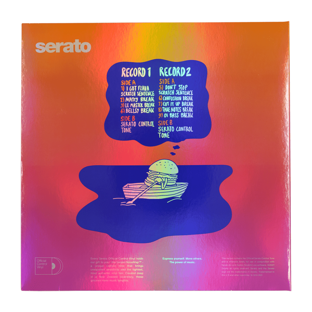 Serato Dj Craze - No Request Breaks Control Vinyl (Pair) 12" – Sunday Scratch Shop
