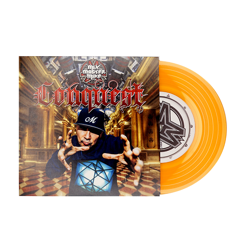 Conquest By Mix Master Mike - 7" - Orange – Sunday Scratch Shop