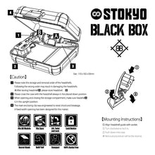 Load image into Gallery viewer, Stokyo Black box cartridge case - Clear Edition