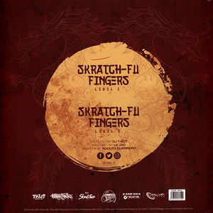 Dj T-Kut Skratch Fu Fingers (12") - Black