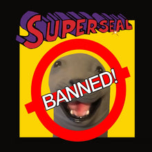 Load image into Gallery viewer, QBert "Banned Superseal" 12" Orange (signed by QBert)