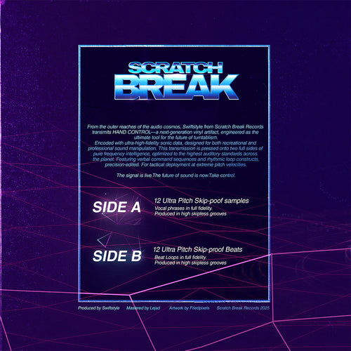 Hand Control – Special Edition Re-Release - Swiftstyle (12