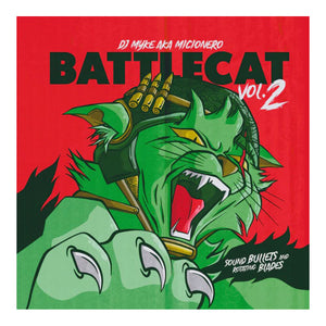 Dj Myke AKA Micionero "Battlecat Vol.2" - 12" - Black or Green