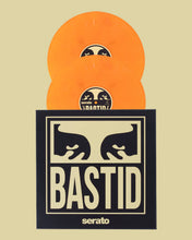Load image into Gallery viewer, Serato - Skratch Bastid x Obey - Control Vinyl (Pair) 12&quot; - Orange