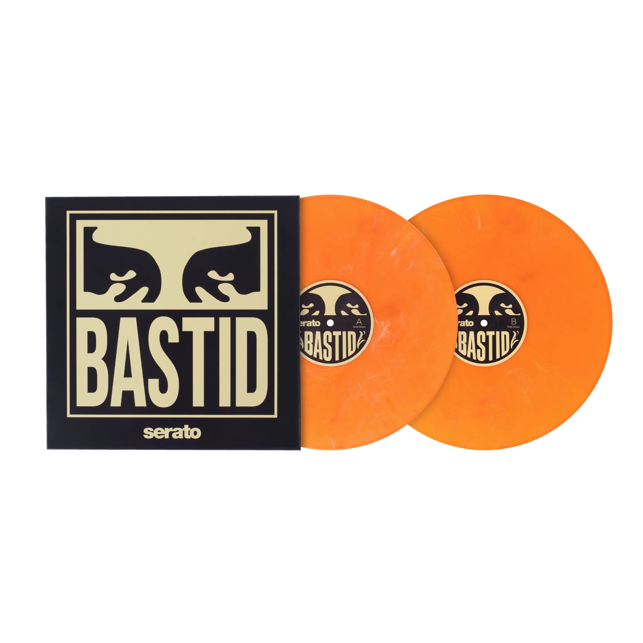 Serato - Skratch Bastid x Obey - Control Vinyl (Pair) 12