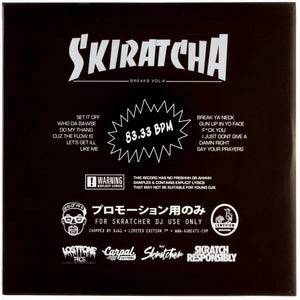 DJ A1 "Skiratcha Breaks Vol.4" (7") - Black