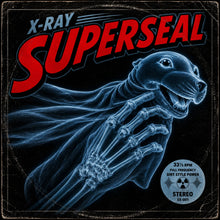 Load image into Gallery viewer, QBert "X-Ray Superseal" 12" Blue or Neon Magenta (signed by QBert)