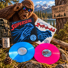 Load image into Gallery viewer, QBert "X-Ray Superseal" 12" Blue or Neon Magenta (signed by QBert)