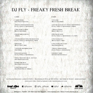 Dj Fly "Freaky Fresh Break" - 12" - Black