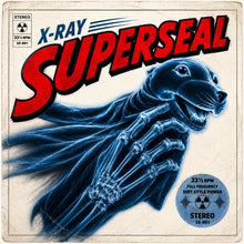 Load image into Gallery viewer, QBert "X-Ray Superseal" 12" Blue or Neon Magenta (signed by QBert)