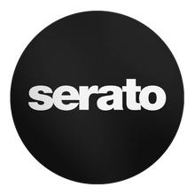 Load image into Gallery viewer, Serato &quot;Butter Rug&quot; Slipmat  12&quot; - White logo on Black