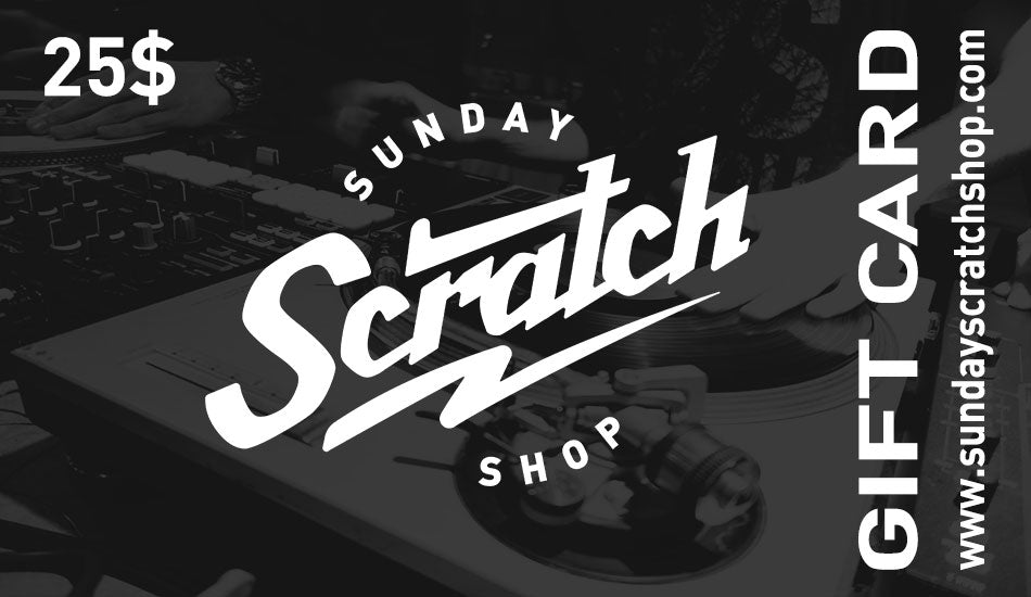Sunday Scratch Shop - Gift Card - 25$