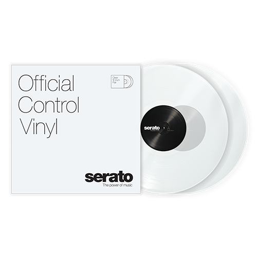 Serato Standard Colors - Clear (Pair) 12