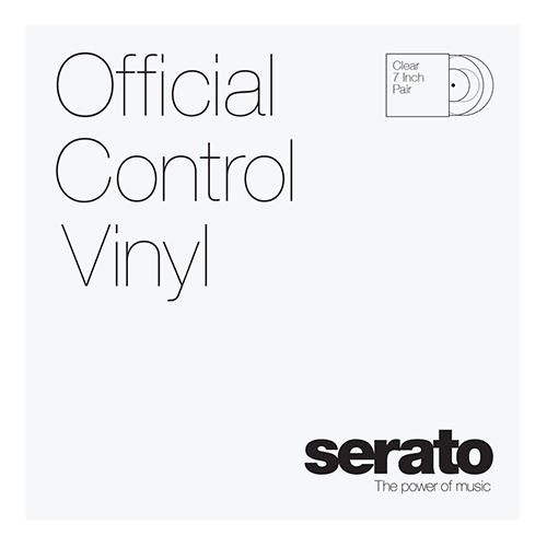 Serato Standard Colors - Clear (Pair) 7