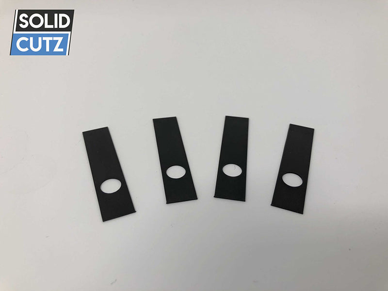 Solid Cutz - PHASE Magnetic Plate Black / 4 Pieces