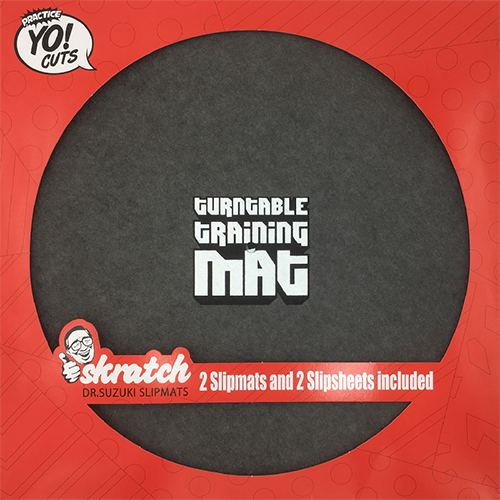 PYC and Dr Suzuki slipmats w/ slipsheets - Grey – Sunday Scratch Shop