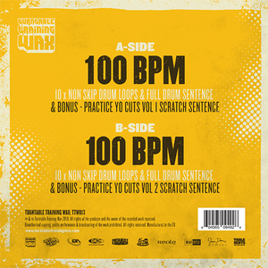 TTW013 - Ultimate Drum Loops - Ritchie Ruftone (12") Yellow