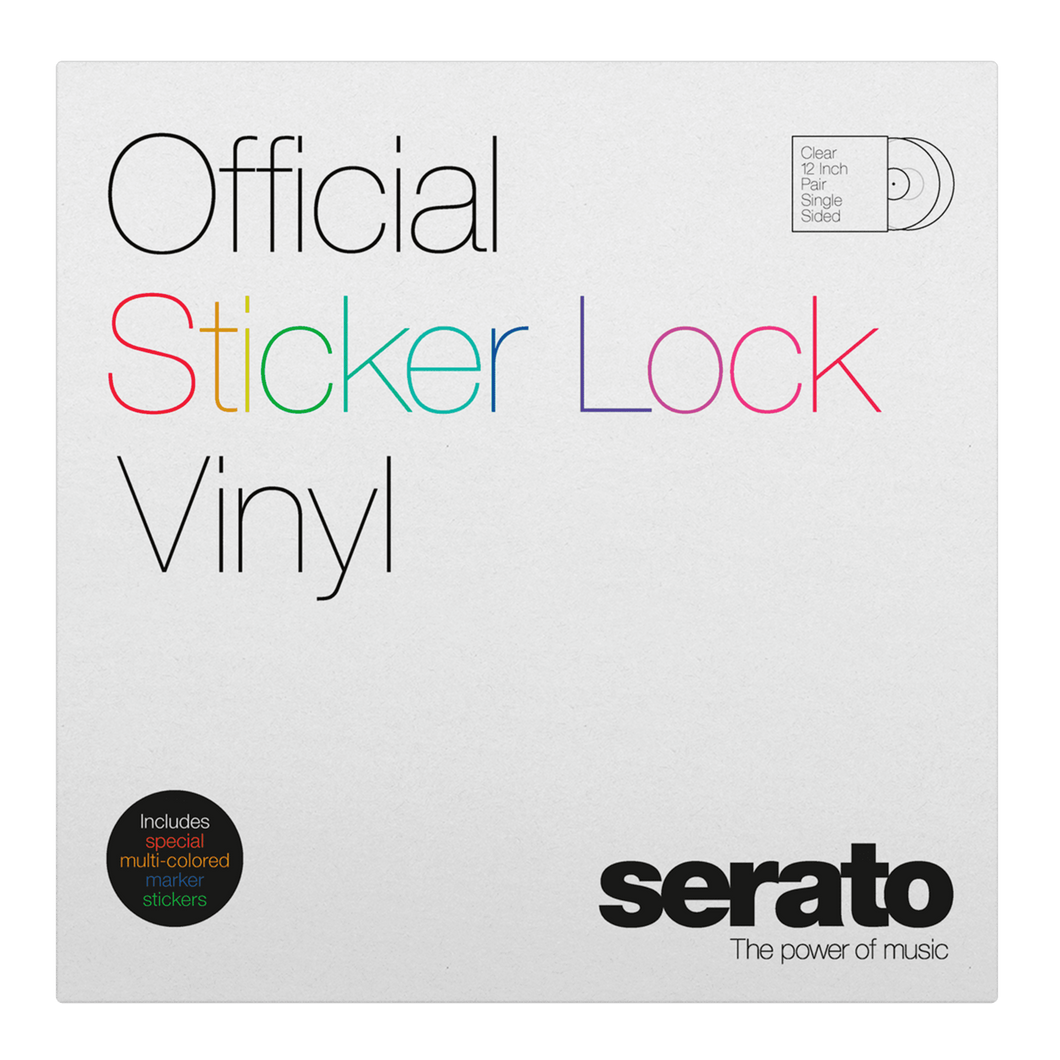 Serato - Sticker Lock (Pair) 12