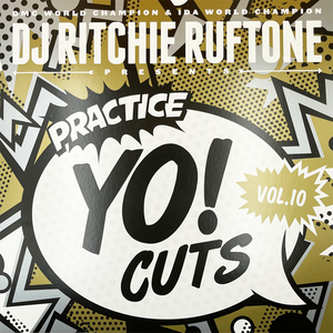 Practice Yo! Cuts Vol.10 - Ritchie Ruftone (12") - Black